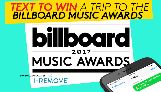 Text to Win a Trip to the BBMAs