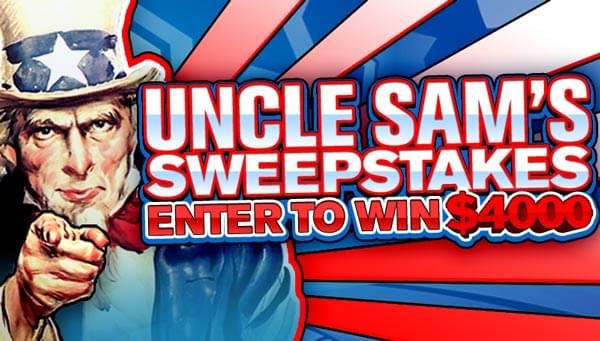 Win 4K with Uncle Sams Sweepstakes