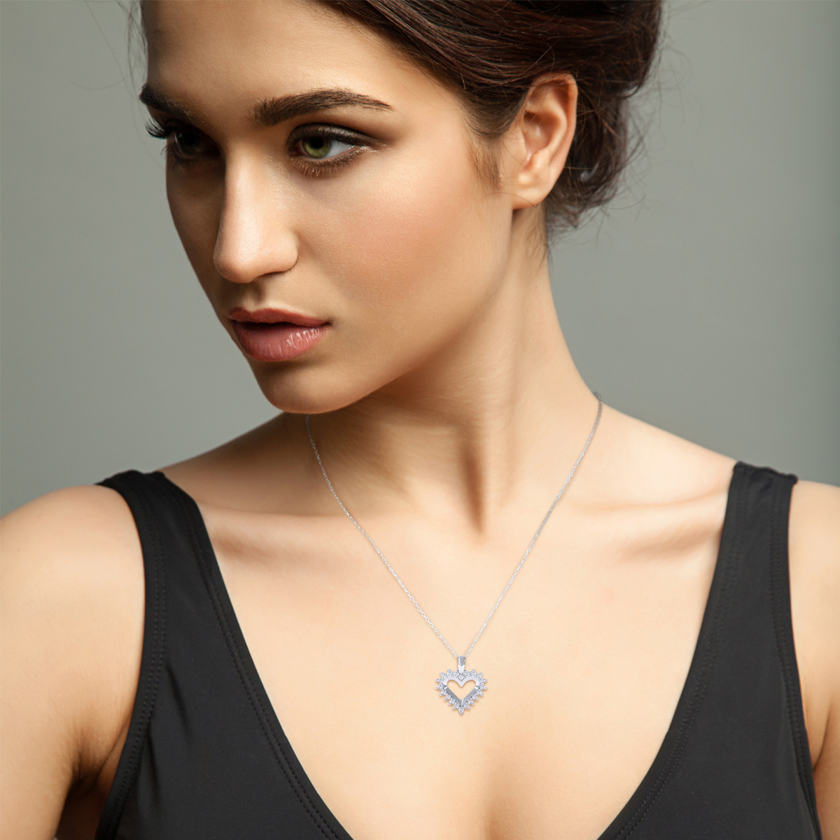 Win a Diamond Heart Necklace for Valentine’s Day!