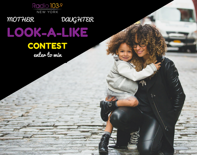 Radio 103.9 Presents The Mother/Daughter Look-A-Like Contest!