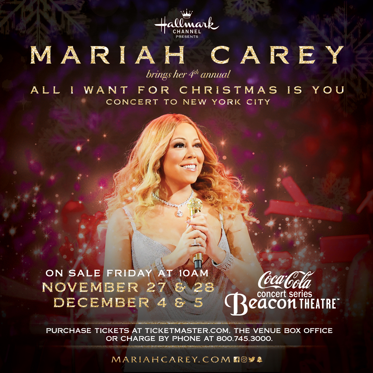 Win Your Way In To See Mariah Carey!