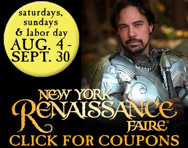 Win NY Renaissance Faire Tickets!
