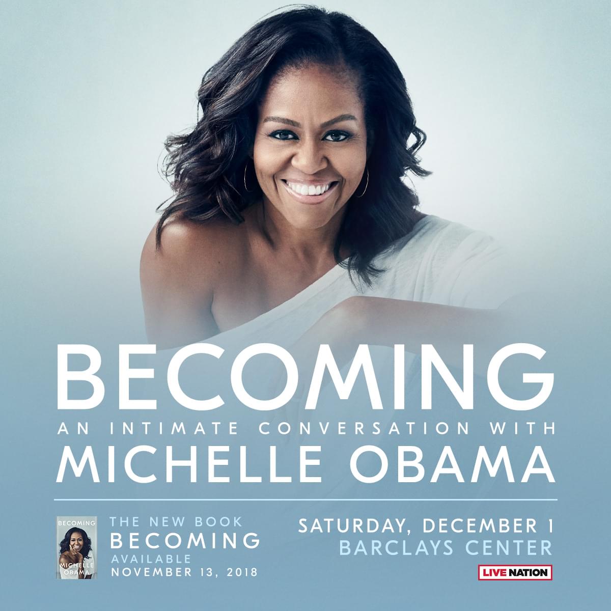 Win Tickets to Becoming: An Intimate Conversation with Michelle Obama!