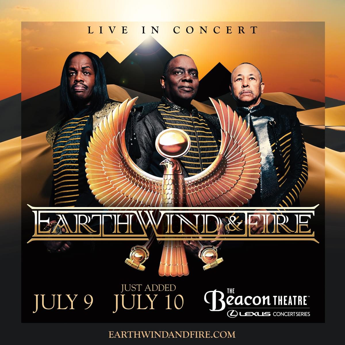 Win Tickets to See Earth, Wind, & Fire at The Beacon Theatre!