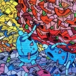 Rockefeller Center has been Graffitied with Spray Paint