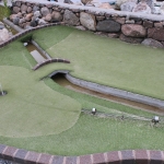 A rooftop bar with a mini golf course just opened in midtown