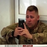 Soldier watches his daughter’s birth on FaceTime while stranded at the airport