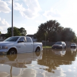 Flood Waters Wash Away Cars From NJ Dealership Lot
