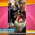 Soldier Comes Home to Surprise His Wife Who Gave Birth to Twins